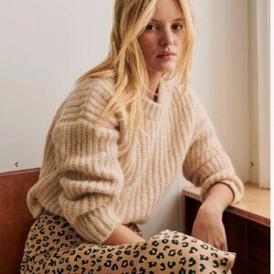 Sezane Jose - wool jumper, vanilla